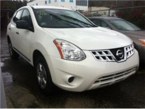 NISSAN ROUGE 2013 BLANCA SOLO17K MILLAS