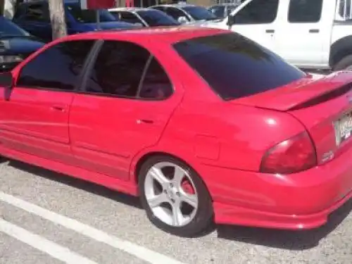 Nissan Sentra 2002 Rojo SE-R SPEC V 