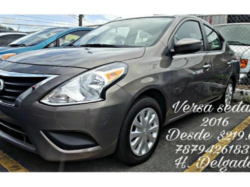 Nissan Versa SV 2016 equipado