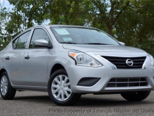 Nissan Versa Sedan 2017 desde $15,495