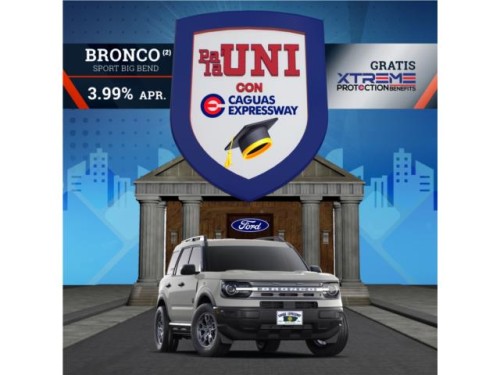 Oferta Back to School Bronco Sport