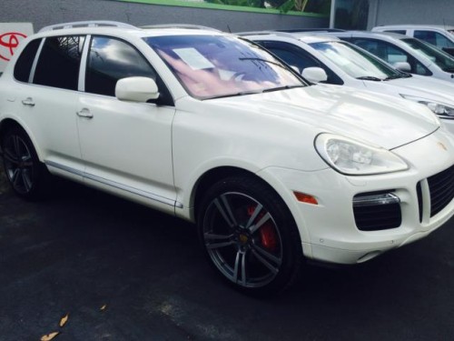 PORSCHE CAYENNE TURBOPIEL-GUANTEGPS2008