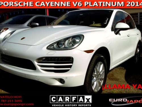 PORSCHE CAYENNE V6 PLATINUIM