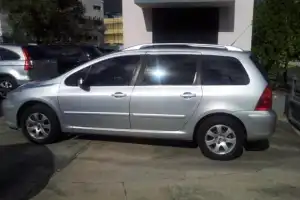 Peugeot 307 2007 sw gris plata 
