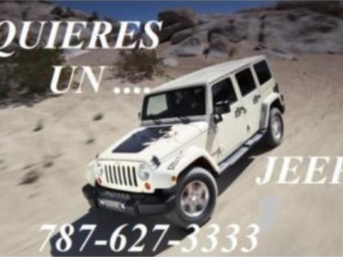 QUIERES UN JEEP .VEN Y LLEVATELO O PRONTO