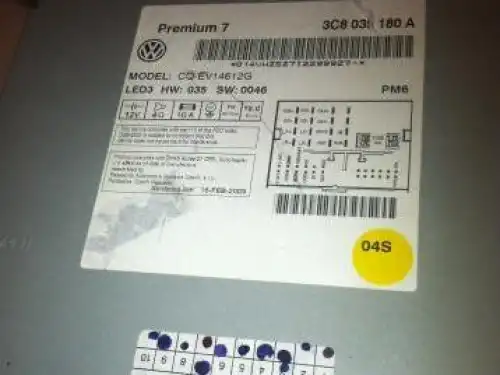 Radio de volkswagen jetta bora 2006