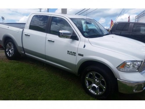 Ram 1500 Laramie 2013 Blanca 4X4