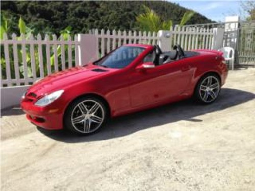 SLK 280 2007 COLOR ROJO EL MAS BUSCADO