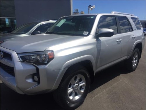 TOYOTA 4 RUNNER SR5 SILVER 2014 POCO MILLAJE