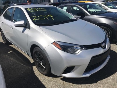 TOYOTA COROLLA 2014 EN LIQUIDACION