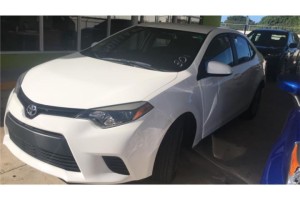 TOYOTA COROLLA 2015 BLANCO