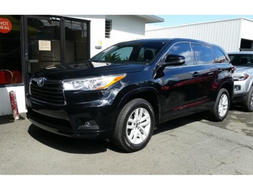 TOYOTA HIGHLANDER 2016 COMO NUEVA