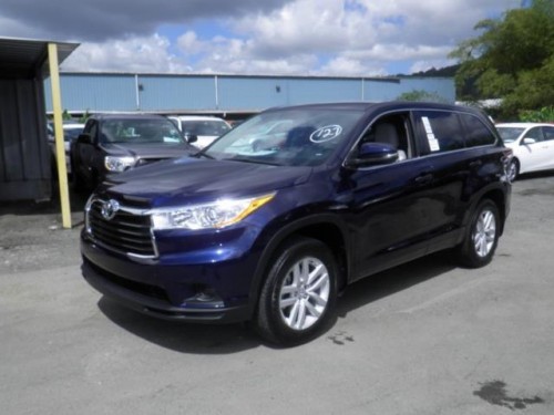 TOYOTA HIGHLANDER LE AZUL 2015