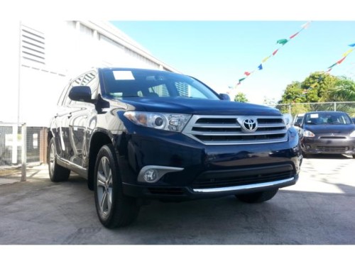 TOYOTA HIGHLANDER LIMITED 2013