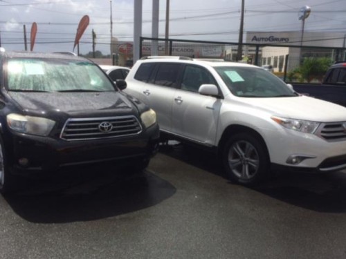 TOYOTA HIGHLANDER VARIEDAD MODELOS Y COLORES