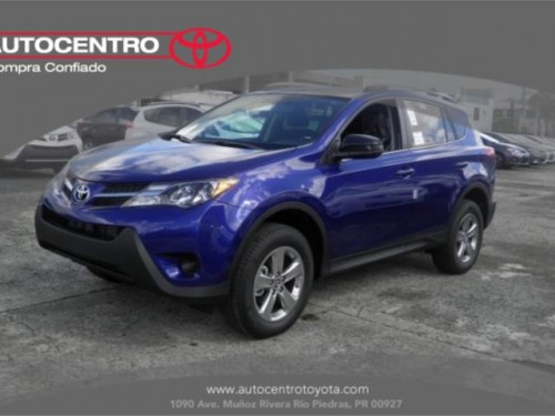 TOYOTA RAV4 LE AZUL 2015