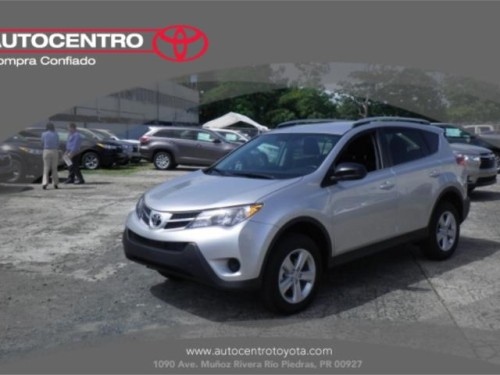 TOYOTA RAV4 LE PLATEADO 2014