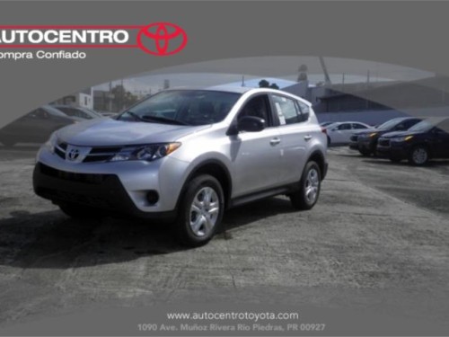 TOYOTA RAV4 LE PLATEADO 2015