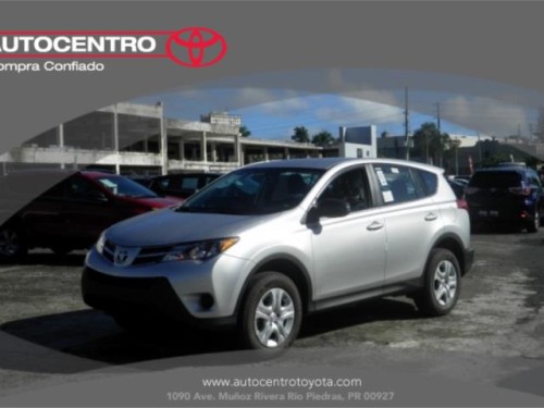 TOYOTA RAV4 LE PLATEADO 2015