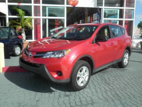 TOYOTA RAV4 LE ROJO 2013