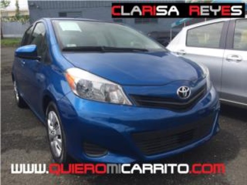 TOYOTA YARIS 2013 PAGOS DESDE $185.00