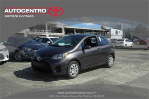 TOYOTA YARIS L GRIS OSCURO 2015