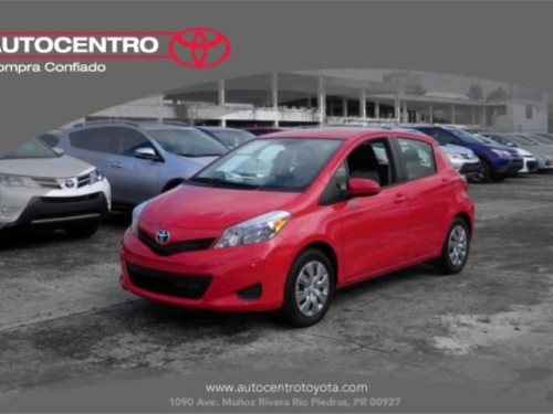 TOYOTA YARIS L ROJO 2014