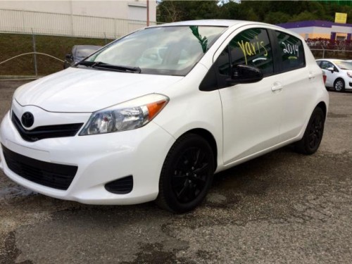 TOYOTA YARIS2014 STD.,BLANCO