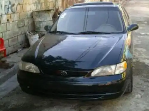 Toyota Corolla 99 Verde Sunroff Interior En Pana