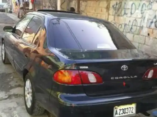 Toyota Corolla 99 Verde Sunroff Interior En Pana