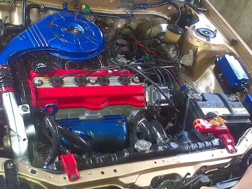 Toyota Del 1992 De Cuatros Puertas