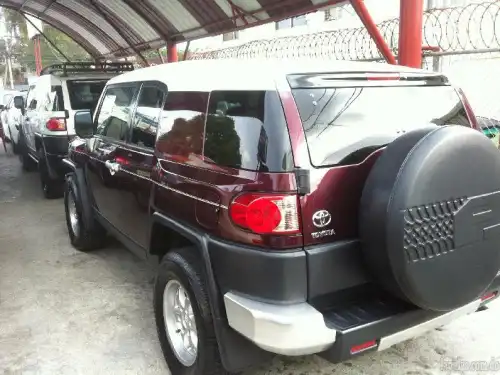 Toyota Fj Cruiser Rojo Vino 2007  