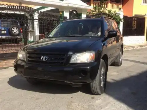 Toyota Highlander 2005 limited V6 full negra 