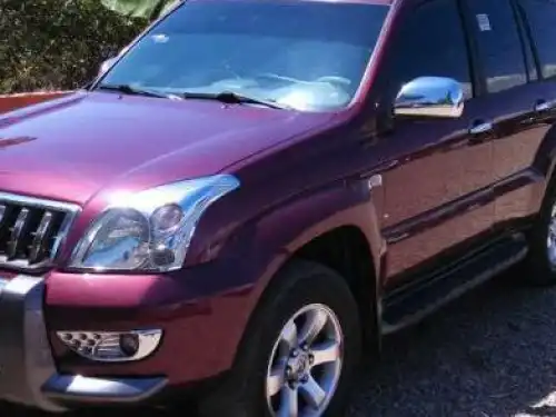 Toyota Land Cruiser Prado 2005 Rojo, Diésel, V4 