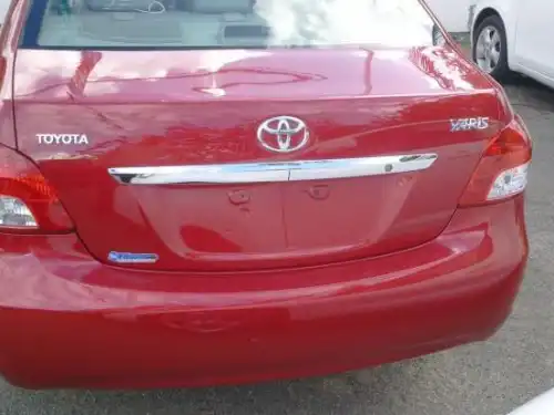 Toyota Yaris 2008 Rojo 