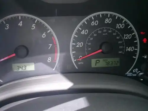 Toyota corolla 2009