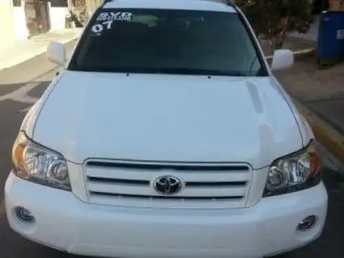 Toyota highlander 2007 blanca 