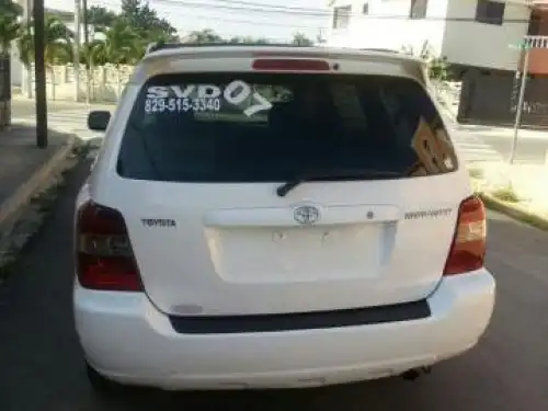 Toyota highlander 2007 blanca 