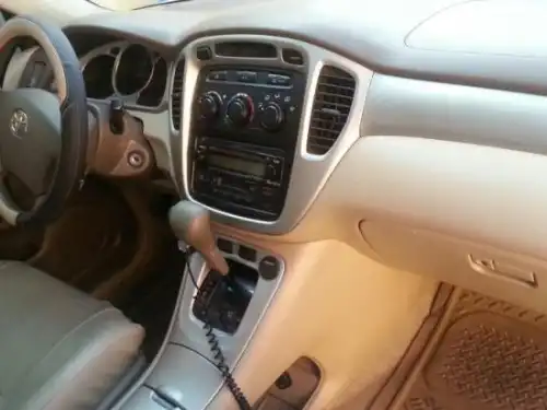 Toyota highlander 2007 blanca 