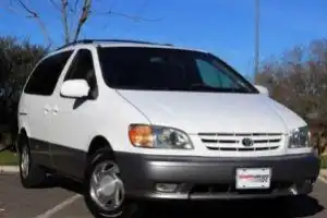 Toyota sienna 2001 blanco 