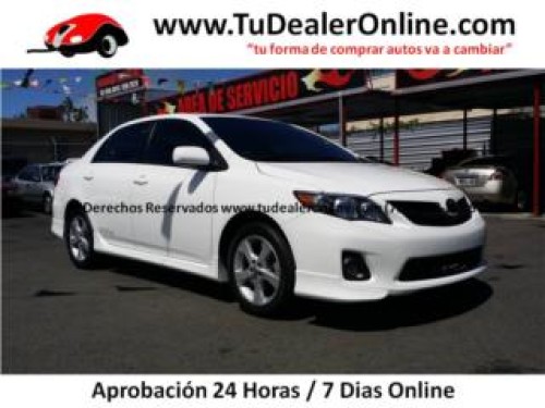 Toyota Corolla 2013 Tipo S -Paga Solo $239