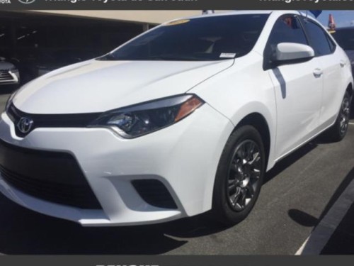 Toyota Corolla 2015