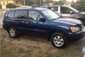 Toyota Highlander 2001 v-6 automatica