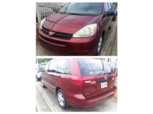 Toyota Sienna 2005 Only one owner inmaculada