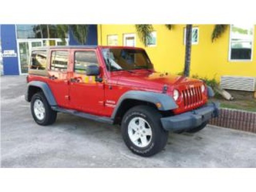 Wrangler unlimited 2011 Â?ROJO