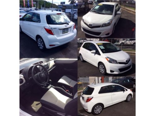 Yaris blanca liquidacion