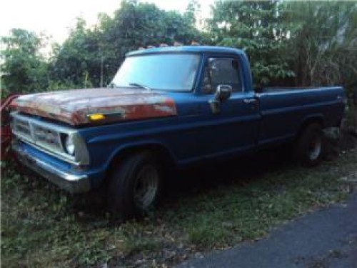 ford 250 1970 caja larga 4speed v-8 361