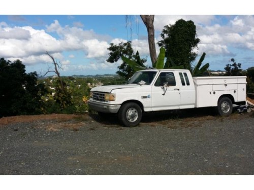 ford 250 diesel 7.3 service body 1990