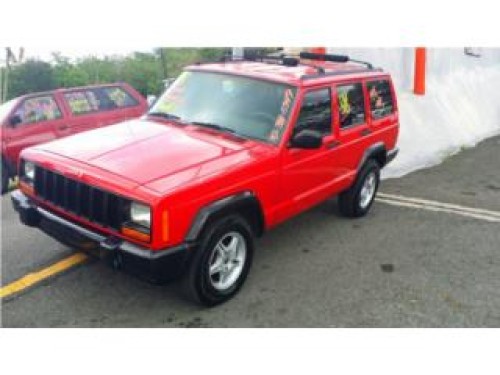 jeep cheroke roja bonita