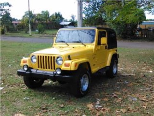 jeep wrangler sport 4litros amarillo